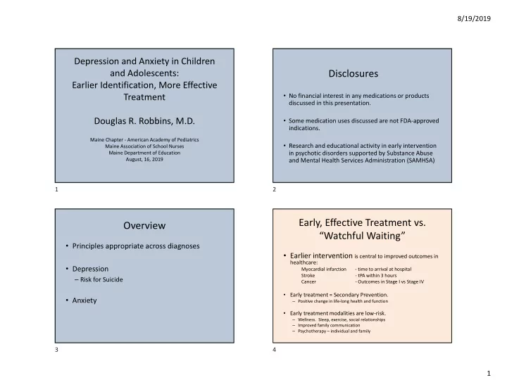 disclosures