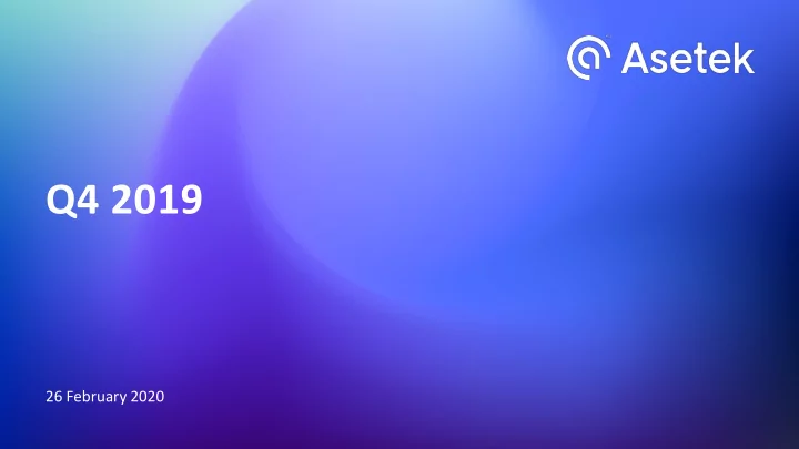 q4 2019