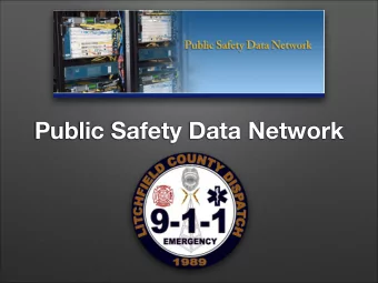 Public Safety Data Network  What is Fiber  Optic Cable?  Fiber Optic Cables are strands of