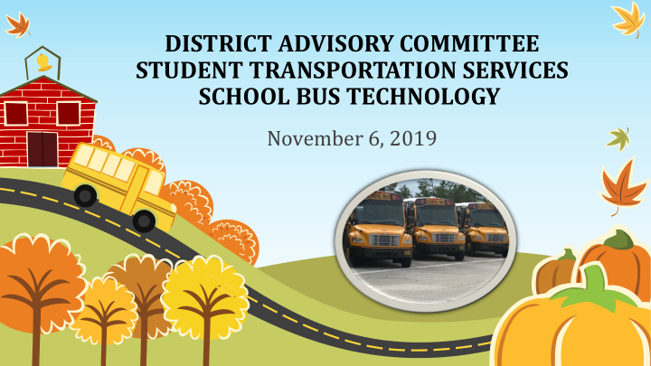 district advisory committee student transportation