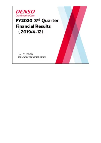 [Overview of the Consolidated Financial Results]  1.  Consolidated revenue totaled 3,895.0 billion