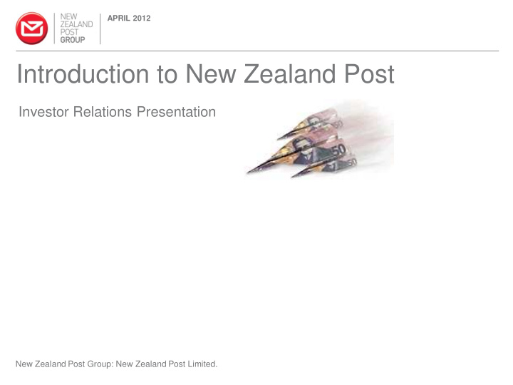 introduction to new zealand post