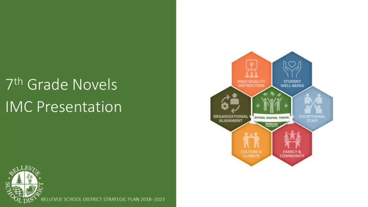imc presentation