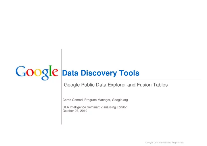 data discovery tools