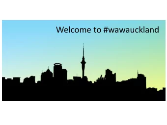 Welcome to #wawauckland  about #wawauckland  worldwide meet-up group its about promotion of web