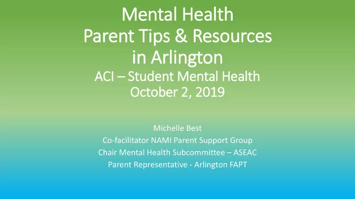 mental health