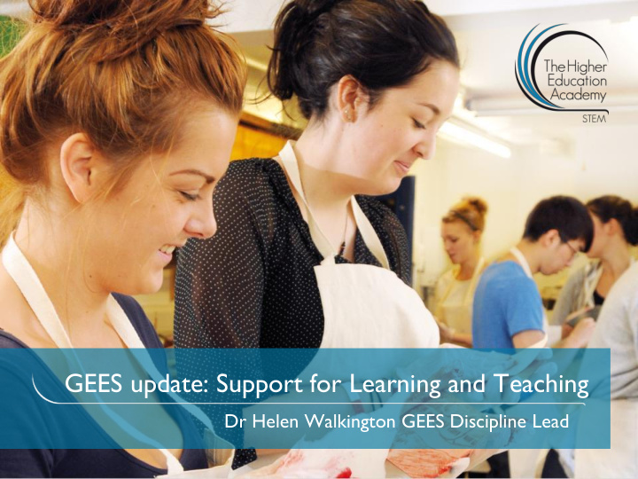 gees update support for learning and teaching