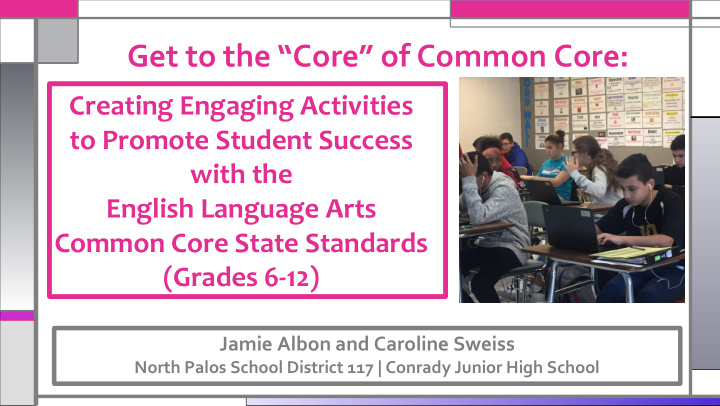 get to the core of common core