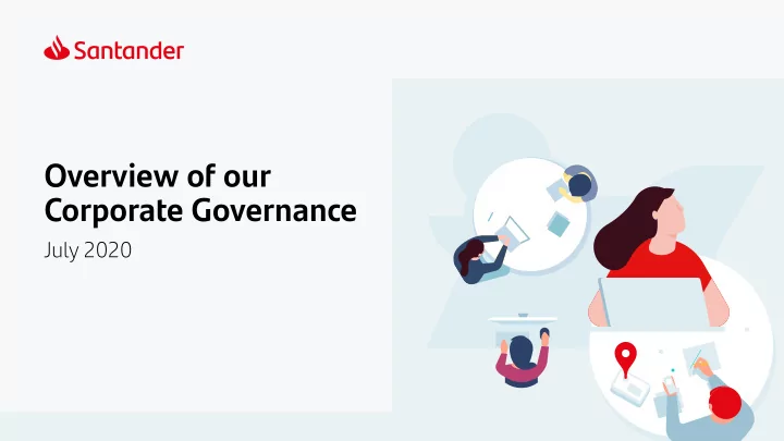 overview of our corporate governance