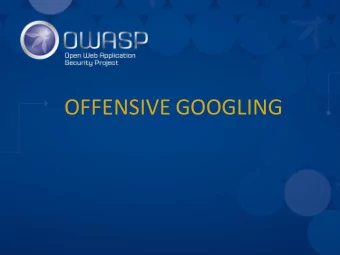OFFENSIVE GOOGLING  ABOUT ME  BLAY ABU SAFIAN  FOUNDER/CEO of INVETECK GLOBAL  Engineer /