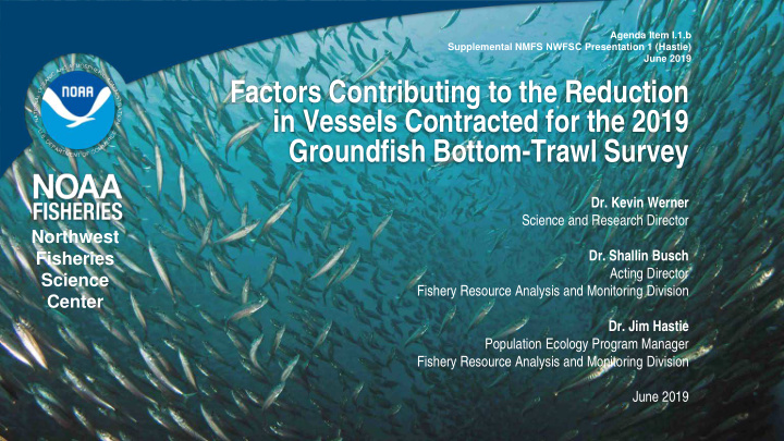 factors contributing to the reduction in vessels