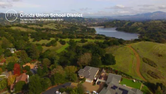 Orinda Union School District  Facilities Master Plan Committee Meeting #2  October 11, 2017  agenda