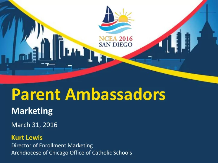 parent ambassadors