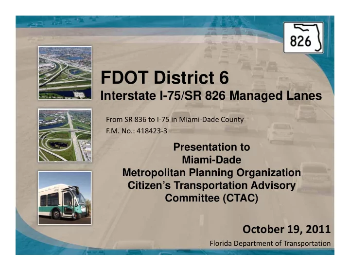 fdot district 6