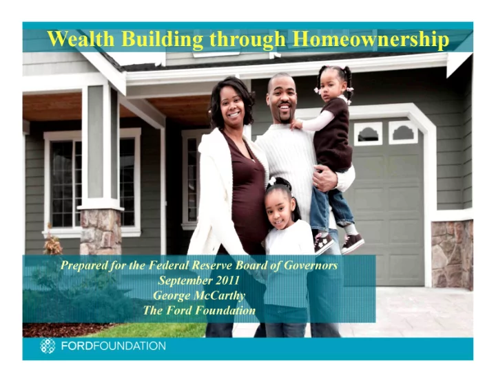 the ford foundation