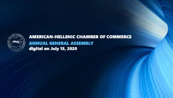 AME  AMERICAN  RICAN-HE  HELLE  LLENIC  NIC CHAM  CHAMBE  BER  R OF  OF COMM  COMMER  ERCE  CE  ANN