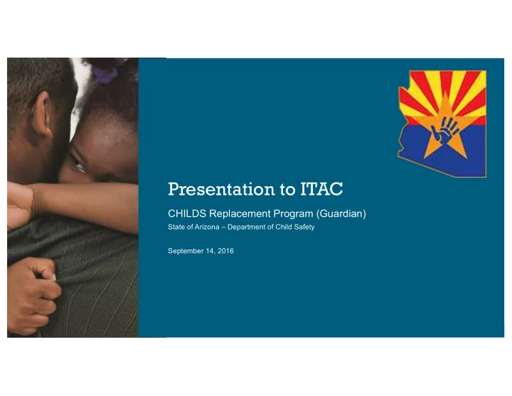 presentation to itac