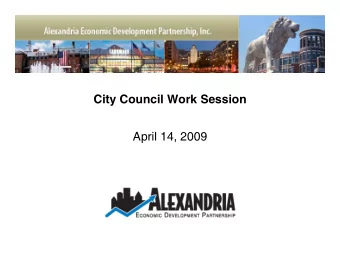 City Council Work Session  April 14, 2009  PLANNING  ORIENTATION  IMPLEMENTATION  January 28, 2009