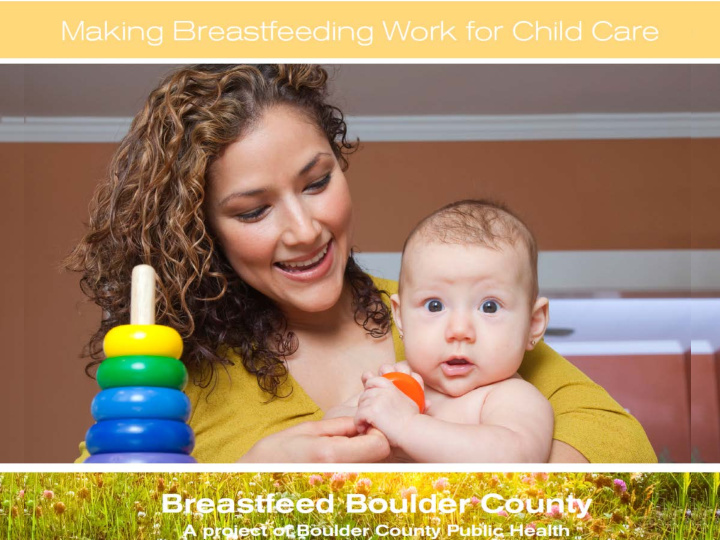 supporting breastfeeding supports your community
