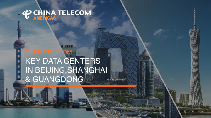 key data centers in beijing shanghai guangdong why china