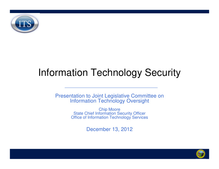 information technology security