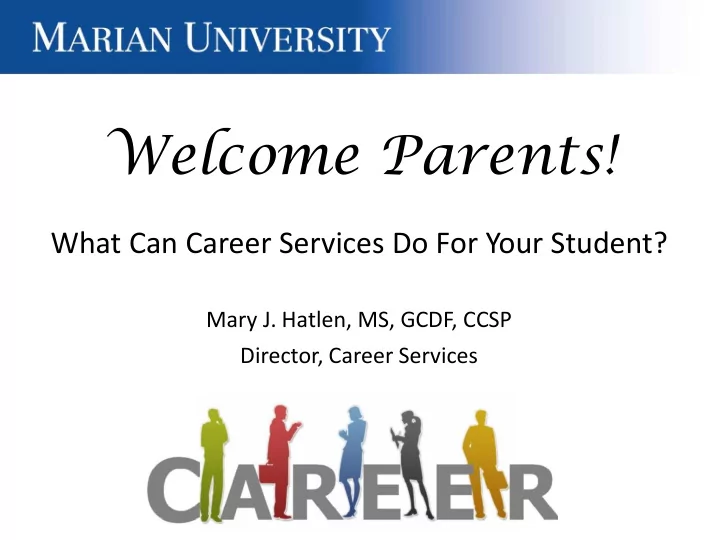 welcome parents