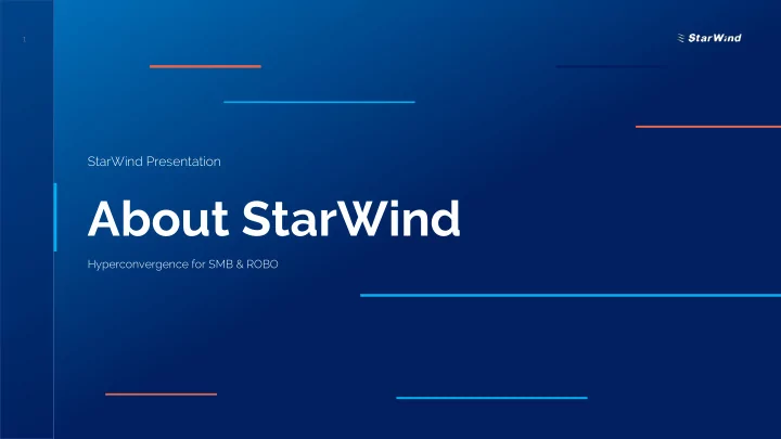 about starwind