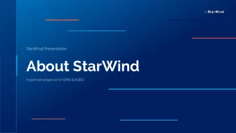 About StarWind  Hyperconvergence for SMB &amp; ROBO  The Team  Over the years we gathered a unique