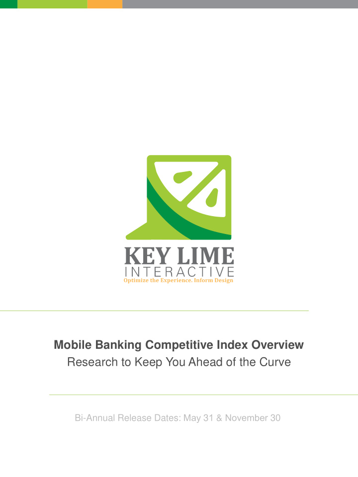mobile banking competitive index overview research to