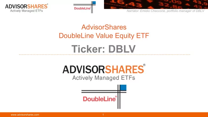 ticker dblv