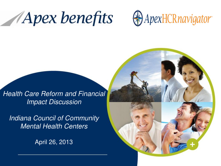 health care reform and financial impact discussion