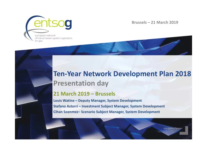 ten year network development plan 2018 presentation day