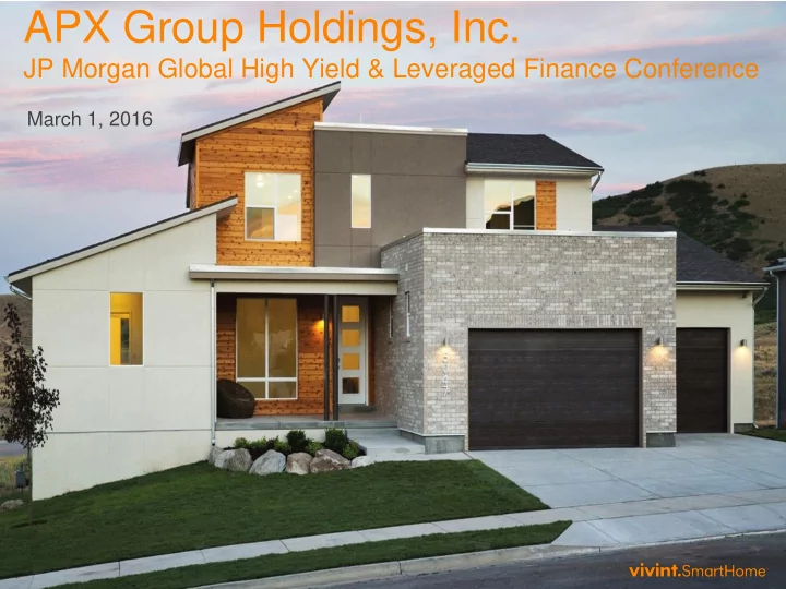 apx group holdings inc