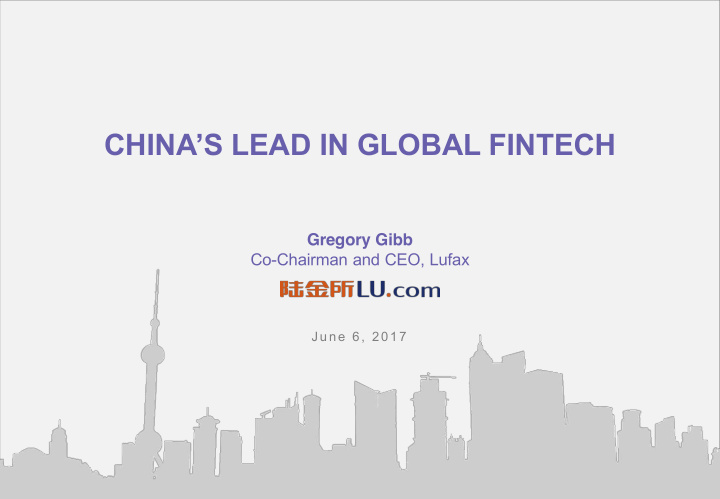 china s lead in global fintech
