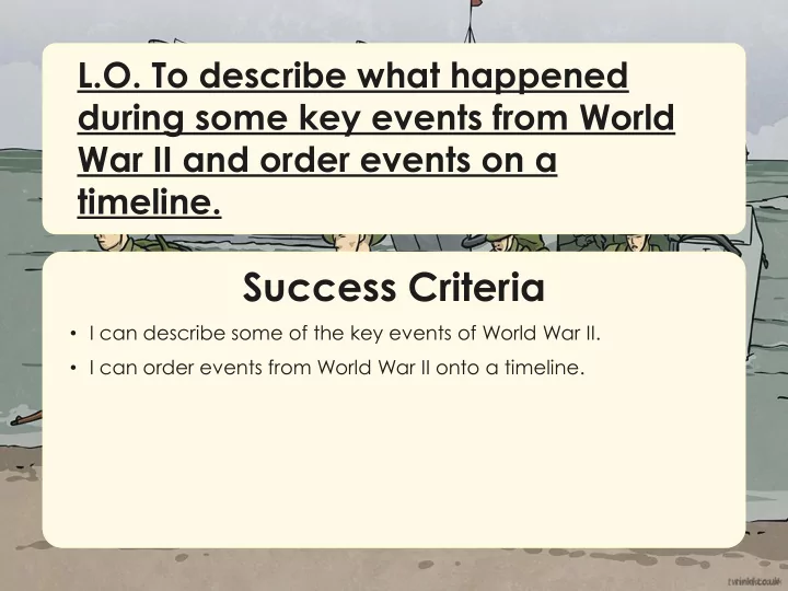 success criteria