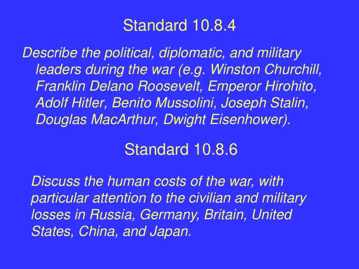 standard 10 8 4