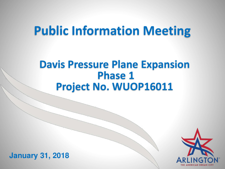 public information meeting