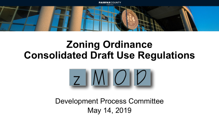 zoning ordinance consolidated draft use regulations