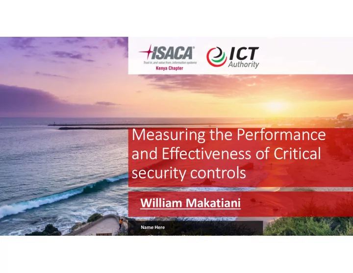 measuring the performance and effectiveness of critical