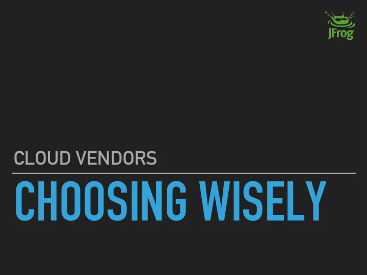 choosing wisely whoami