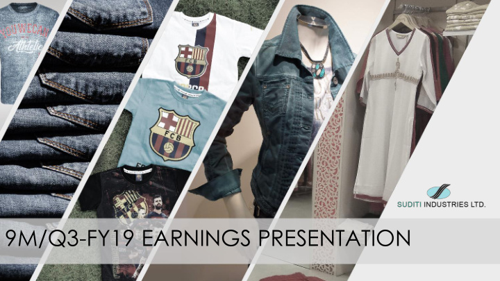 9m q3 fy19 earnings presentation executive summary