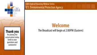 THE BROWNFIELDS PROGRAM:  OPPORTUNITY FOR COMMUNITIES  Megan Quinn  Budget/Management Team Lead,