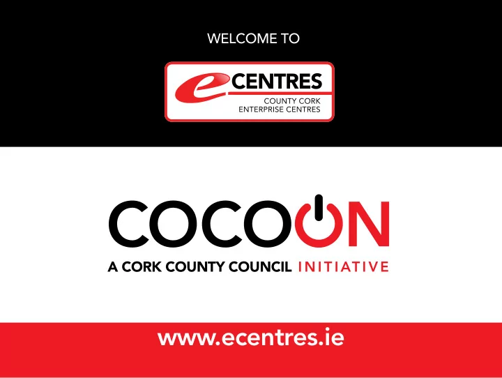 ecentres ie a network of community owned enterprise