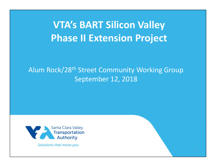 vta s bart silicon valley phase ii extension project