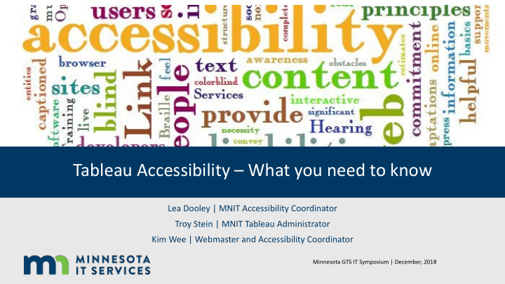 tableau accessibility what you need to know
