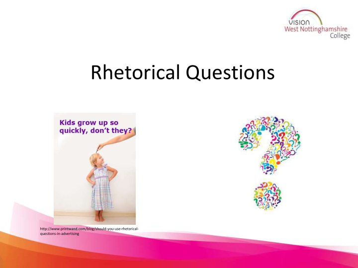 rhetorical questions