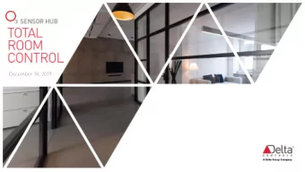 December 18, 2019  Control Panel - Ceiling, Closet or Remote  IP / POE O3  HUB with Sensor