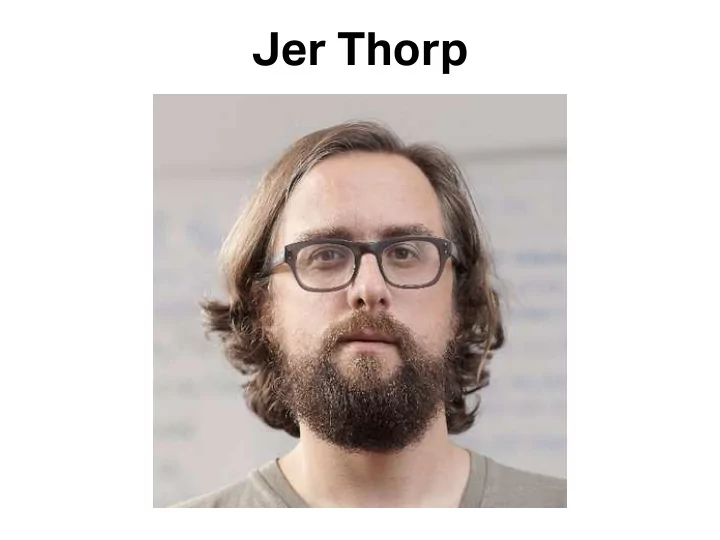 jer thorp data artist vancouver originally trained as a