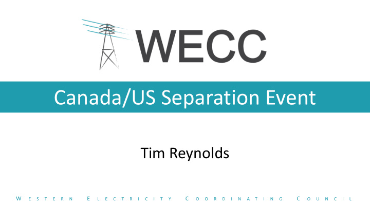 canada us separation event