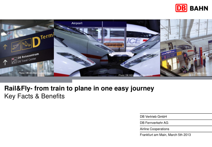 rail fly from train to plane in one easy journey key